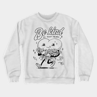 Kindness Heart Mascot Crewneck Sweatshirt